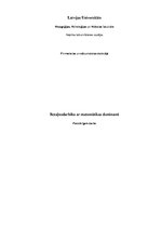 Paraugs 'Rotaļnodarbība ar matemātikas dominanti', 1.