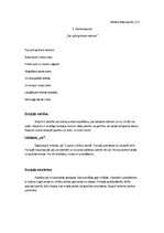 Konspekts 'E.Veidenbauma dzejoļa analīze', 1.