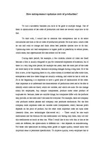 Eseja 'How Do Entrepreneurs Optimize Costs of Production?', 1.