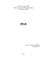 Referāts 'IP v6', 1.