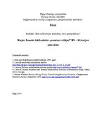 Eseja 'Jaunās dalībvalstis: "nemiera cēlājas" ES – Krievijas attiecībās', 1.