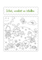 Paraugs 'Izlasi, uzraksti un izkrāso', 1.
