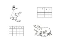 Paraugs 'Izlasi, uzraksti un izkrāso', 12.