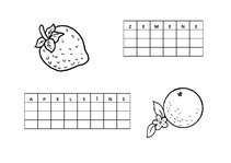 Paraugs 'Izlasi, uzraksti un izkrāso', 19.