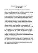 Eseja 'R.Blaumanis "Nāves ēnā"', 1.