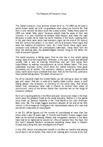 Referāts 'The Reasons of Economic Crisis', 1.