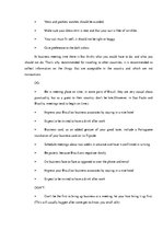 Referāts 'Brazilian Business Meeting Etiquette', 3.