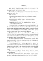 Diplomdarbs 'Sabiedrības ar ierobežotu atbildību "Eastcon AG LV" finanšu rādītāji un to ietek', 3.