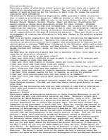 Eseja 'Alternative Education', 1.