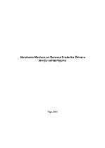 Eseja 'Abrahama Maslova un Beresa Frederika Skinera teoriju salīdzinājums', 1.