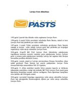 Prakses atskaite 'VAS "Latvijas Pasts"', 5.