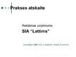 Prezentācija 'Prakses atskaites prezentācija', 1.