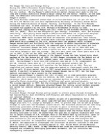 Eseja 'Ronald Reagan's Tax Cuts, and Foreign Policies ', 1.