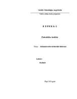 Referāts 'Administratīvi teritoriālā reforma', 1.