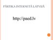 Prezentācija 'Pārtika internetā', 5.