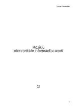 Referāts 'Mūziklu elektroniskie informācijas avoti', 1.