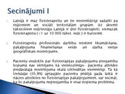 Prezentācija 'Fizioterapeitu profesionālās darbības aspekti un pacientu vērtējums par fizioter', 20.