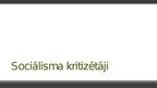 Prezentācija 'Sociālisms', 27.
