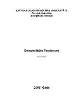 Referāts 'Mūsdienu demokrātijas tendences un alternatīvā enerģētika', 1.