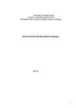 Konspekts 'Rūdolfa Blaumaņa bibliogrāfija', 1.