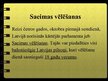 Prezentācija 'Vēlēšanas un Latvijas parlaments', 5.