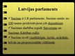 Prezentācija 'Vēlēšanas un Latvijas parlaments', 12.