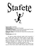 Referāts 'Stafete vieglatlētikā', 1.