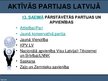 Prezentācija 'Politisko partiju sistēma Latvijā, to dibināšanas kartība', 13.