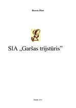 Biznesa plāns 'Biznesa plāns', 1.