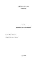 Referāts 'Kompresori, sūkņi, ventilatori', 1.