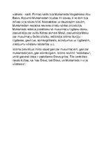 Eseja 'Islāma rašanās un Muhameda dzīve', 2.