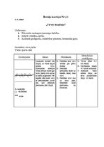 Konspekts 'Kustību rotaļas', 11.