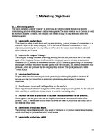 Biznesa plāns 'Marketing Plan Company "Simeks"', 10.