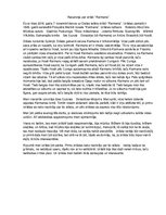 Eseja 'Recenzija par izrādi "Karmena"', 1.