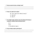 Referāts 'Latvijas ceļotāju populārākie galamērķi gastronomiskajā tūrismā', 39.