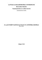 Referāts 'Z/s ražošanas plāns un attīstības iespējas', 1.