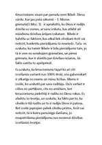 Eseja 'Pasaules izcelsme - kreacionisms', 3.