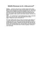 Eseja 'Rūdolfa Blaumaņa novele "Salna pavasarī"', 1.