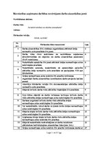 Paraugs 'Būvniecības uzņēmuma darbības novērtējums darba aizsardzības jomā', 1.