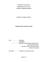 Referāts 'Organizatorisko struktūru pamati', 1.