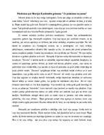 Eseja 'Pārdomas par Marijas Kardināles grāmatu “Es piedzimu no jauna”', 1.