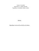 Referāts 'Ilgspējīgas zivsaimniecības attīstības veicināšana', 1.