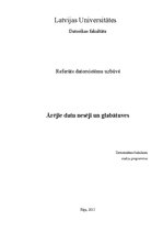 Referāts 'Maināmie datu nesēji', 1.