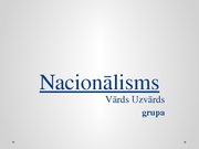 Referāts 'Nacionālisms', 21.