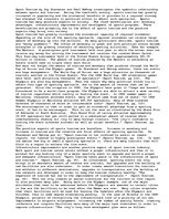 Eseja 'Sport Tourism', 1.