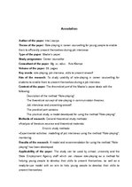 Diplomdarbs 'Lomu spēle karjeras konsultēšanā jauniešiem efektīvai sevis prezentēšanai darba ', 3.