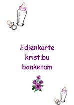 Paraugs 'Ēdienkarte kristību banketam', 1.