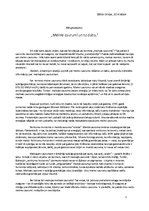 Eseja 'Melnie caurumi un to daba', 1.