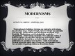 Prezentācija 'Modernisms', 2.
