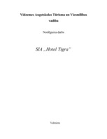 Referāts 'SIA "Hotel Tigra"', 1.